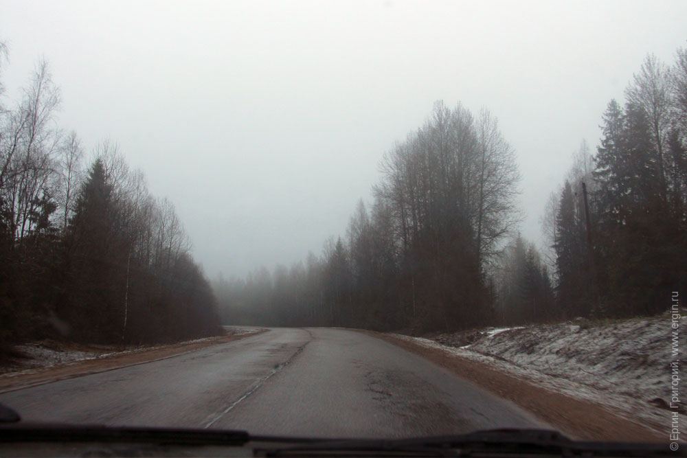 Туманная дорога на Мсту