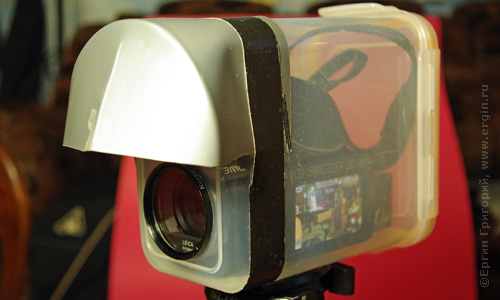 Самодельный влагозащитный водонепроницаемый бокс для видеокамеры