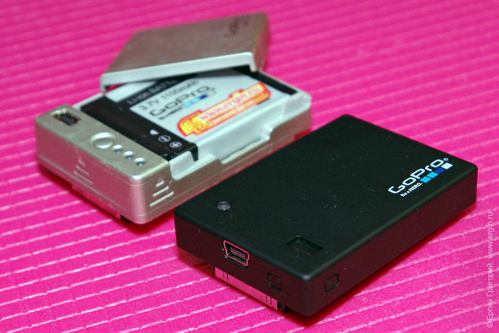 GoPro Battery BacPac новый и старый