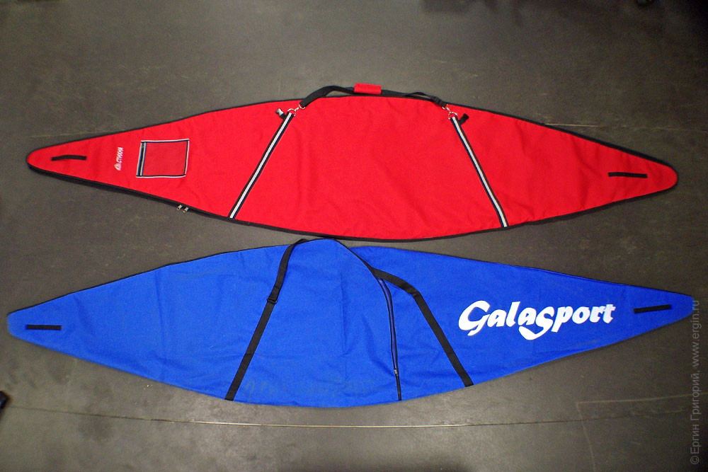 Оригинальный чехол Galasport и отечественный чехол от Стихия-Спорт