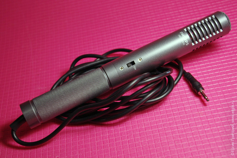 Электретный микрофон Philips SBC ME570 для видеокамеры