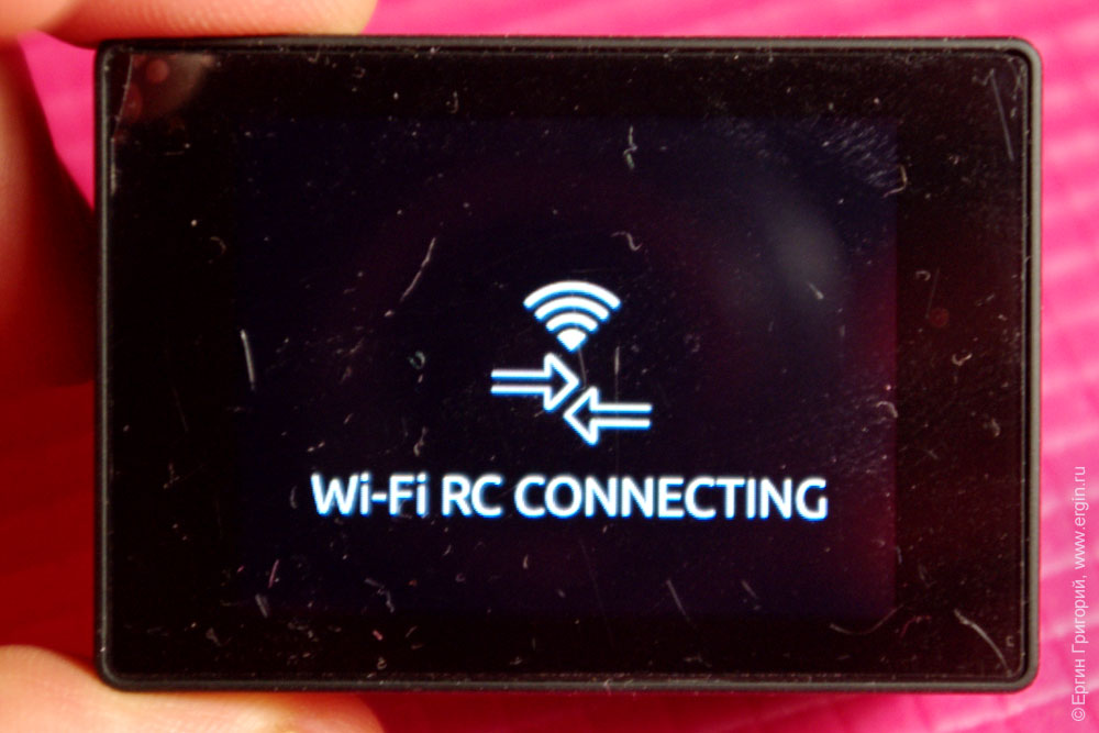 Экшн-камера Hero 3 подключается к пульту управления по Wi-Fi