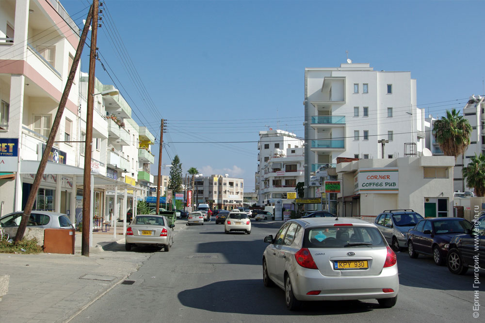 cyprus street house Кипр улица в Ларнаке