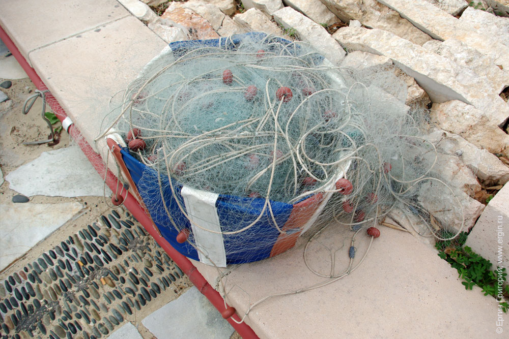 Рыбацкие сети в Айя-Напа