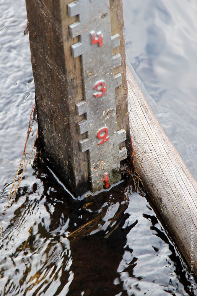 Уровень воды в Лиексе Нейтикоски меньше 1 характер плейспота бочка
