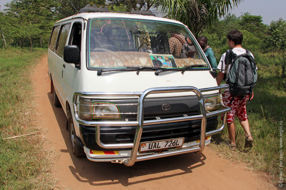 Матату маршрутка в Уганде