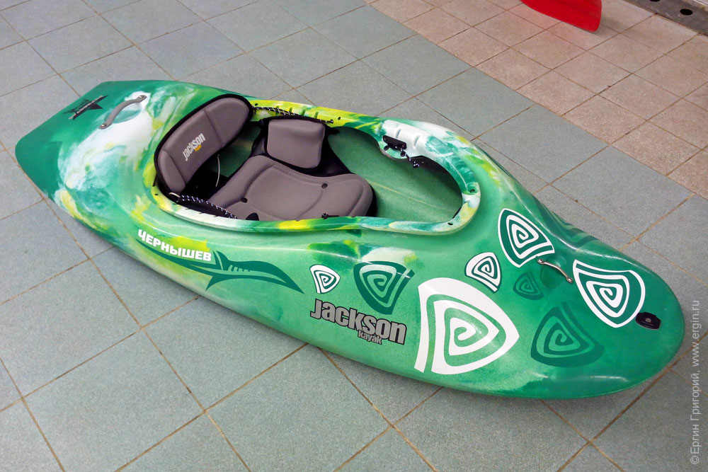 Оригинальный дизайн для Jackson kayak 