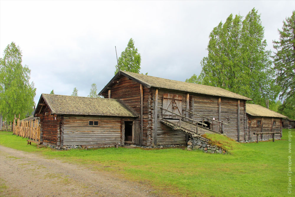 Деревянные дома Pielisen Museo