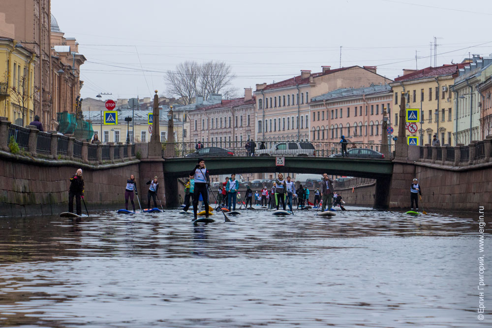 SUP реки и каналы Санкт-Петербурга