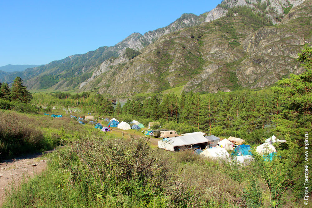 Детский лагерь Остров на Алтае