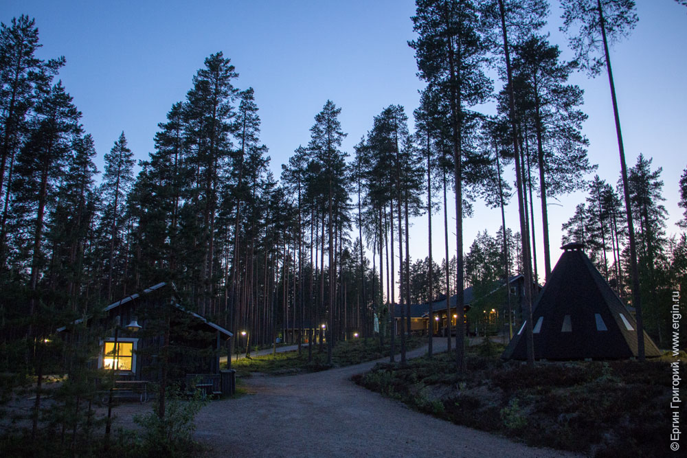 Белая ночь в Финляндии 