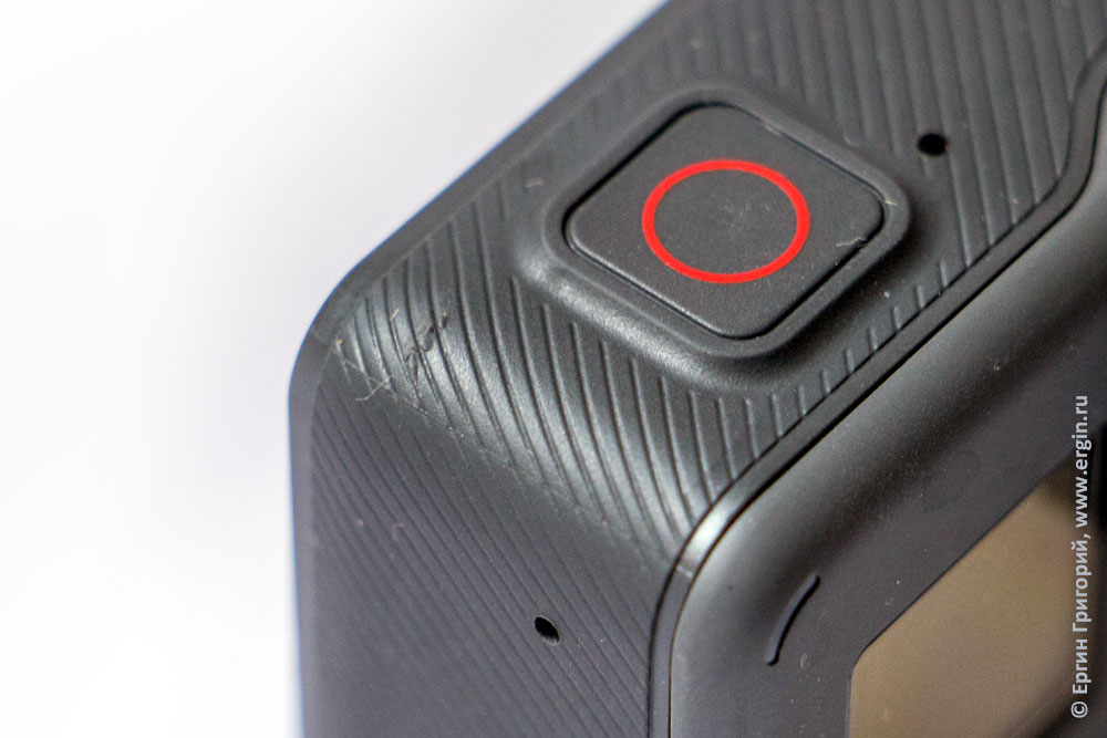 Потертость на углах экшн-камеры GoPro HERO 5 black
