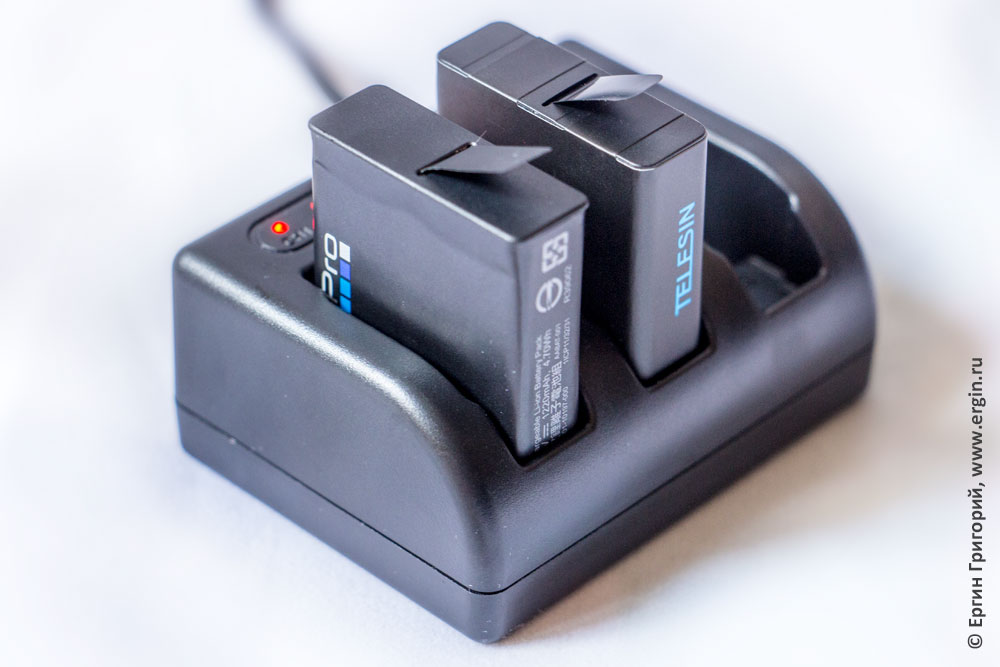 Зарядное устройство Telesin для GoPro HERO5 black