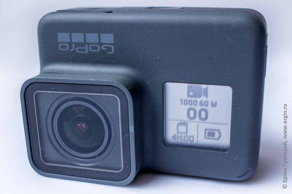 GoPro HERO5 маленький фронтальный экран
