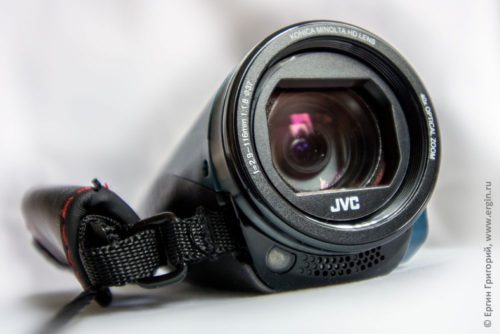 Объектив защищенной от воды пыли мороза и сотрясения видеокамеры JVC GZ-RX645AEU