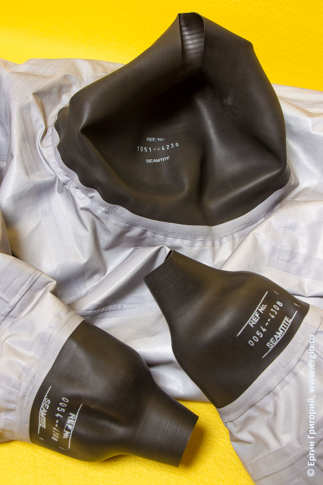 Обтюраторы - резиновые манжеты для сухих курток, штанов и костюмов для каякинга