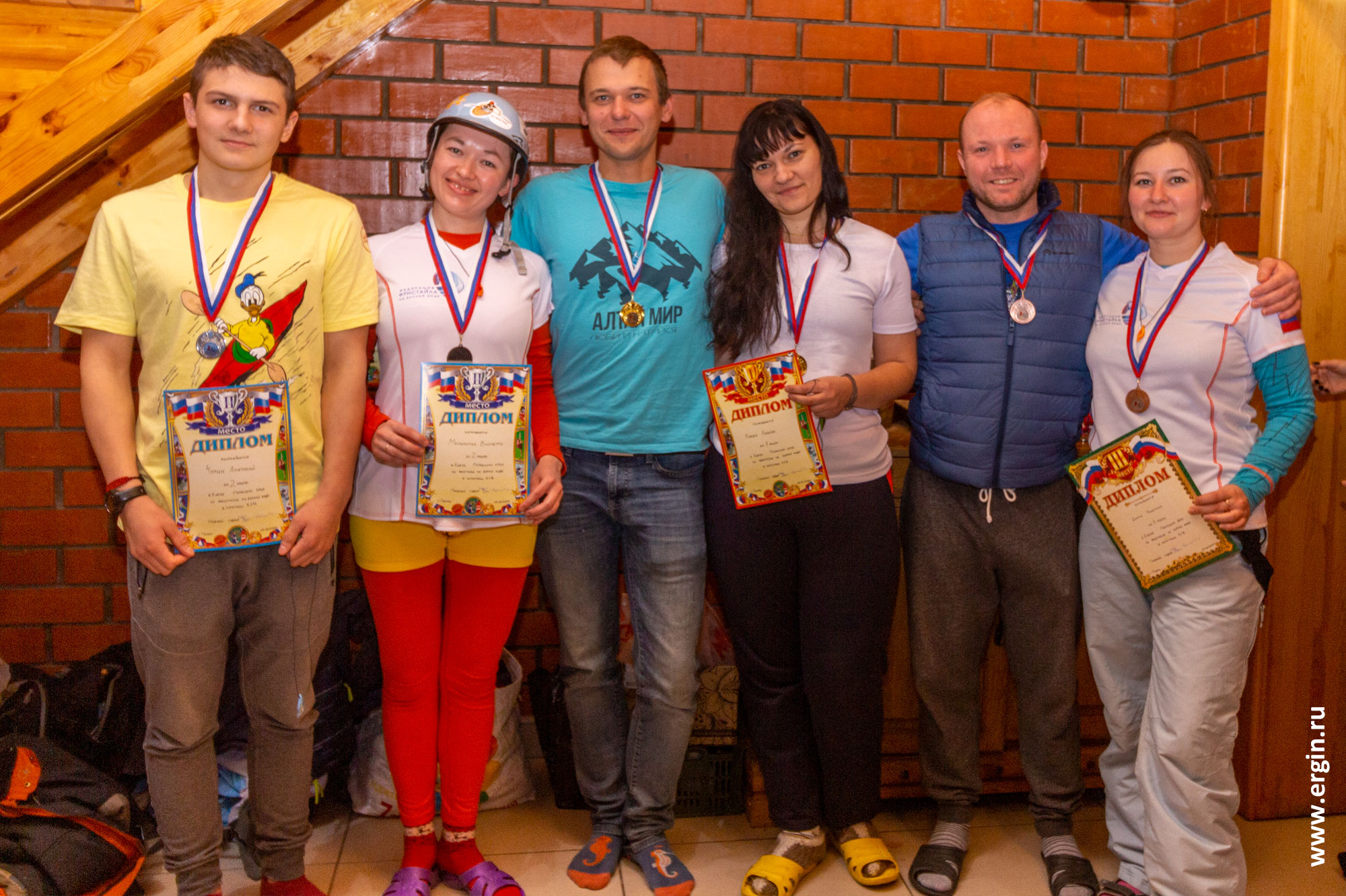Победители соревнований по фристайл-каякингу в Перми