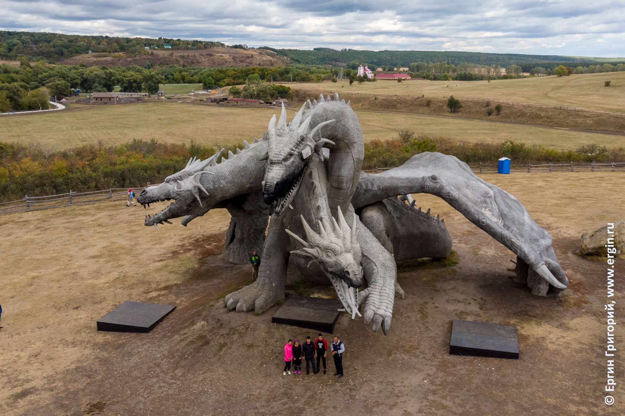 Змей Горыныч на Кудыкиной горе в Липецкой области