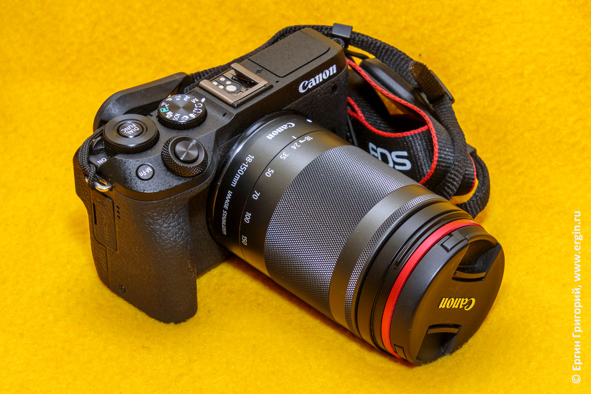 Canon EOS M6 Mark 2 с объективом Canon EF-M 18-150