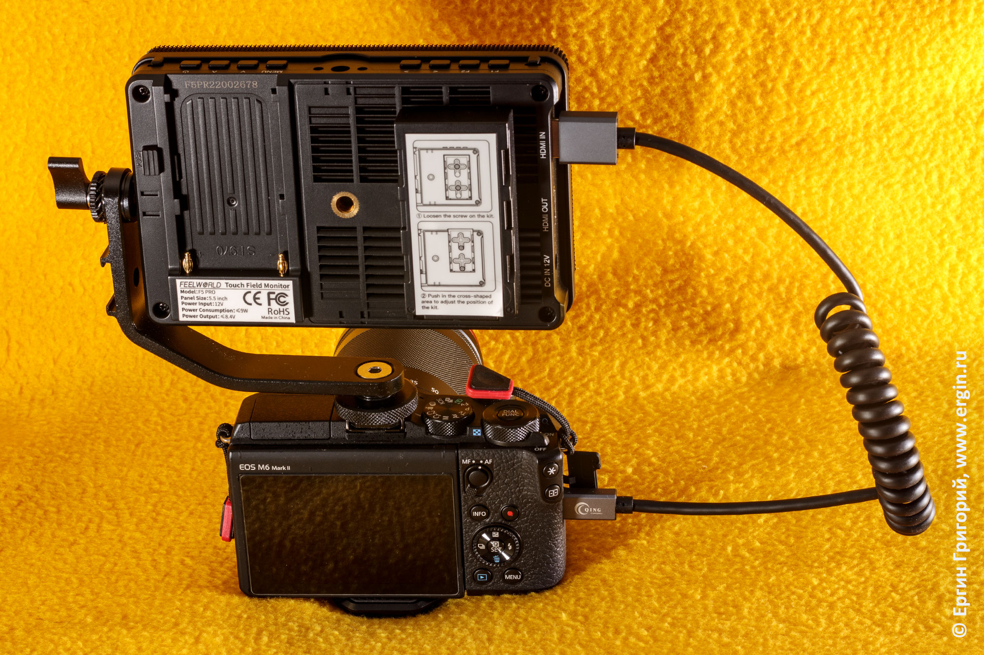 Canon EOS M6 Mark 2 с накамерным монитором: камера для блоггера:)