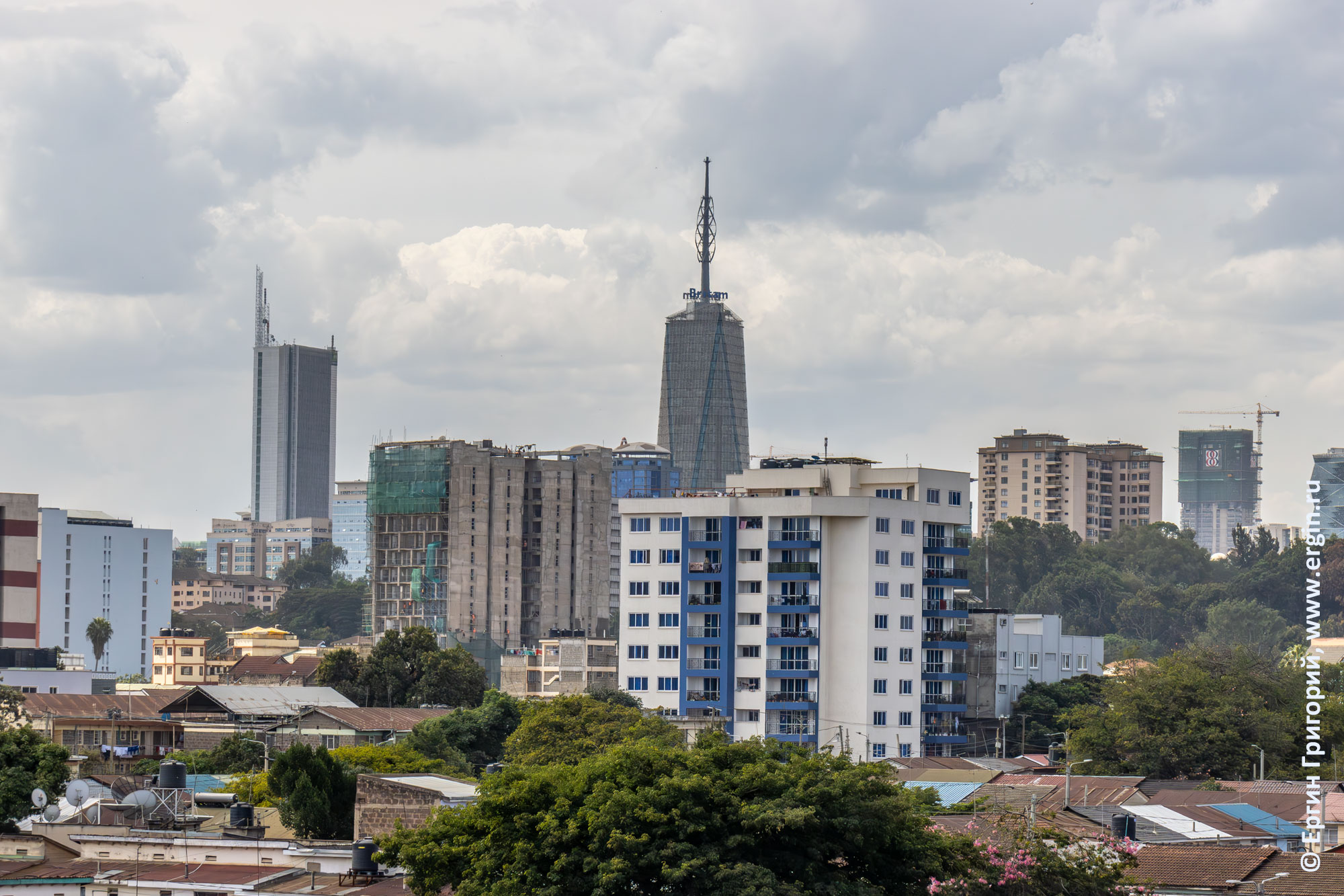 Здания в Найроби, Кения